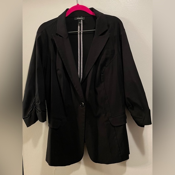 TORRID BLACK BLAZER - Picture 2 of 4